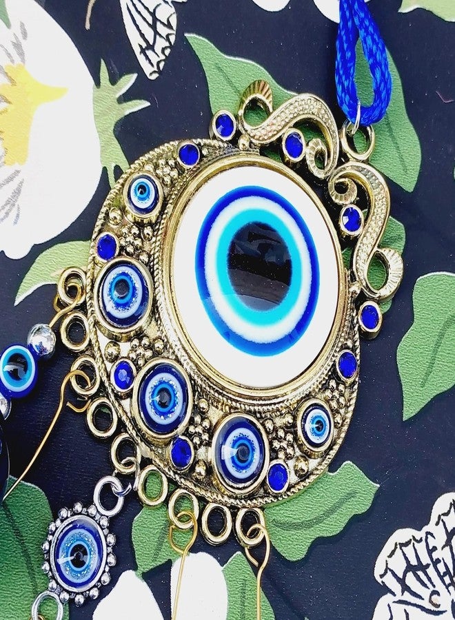 ARTISKRITI Evil Eye Hanging Nazar Battu Charm for Home Decoration Items for Living Room, Shop Office Protection, Good Luck and Prosperity - Image 3